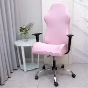 Gaming Chair Covers Computer Desk Chair Slipcover Game Reclining Racing Stretch High Back Gamer Swiv Pink