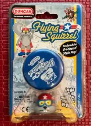 Duncan Flying Squirrel Blue Yo-Yo With Counter Weights New Sealed