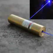 450nm Blue Laser Pointer Adjustable Focus Visible Beam Light Flashlight 1mw