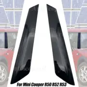 Pair RH LH Windshield A Pillar Post Trims Molding For Mini Cooper R50 R52 R53 (for: Mini)