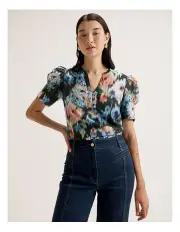 [REVIEW] Hazy Floral Top in Multi