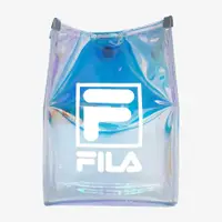 在飛比找蝦皮商城優惠-FILA 熱夏長方形果凍彩炫包 透明包 側背包 沙灘包 全新