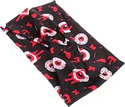 [MOTHNUR] Headband Eyeball Print Hairband Pumpkin Hair Accessories Halloween Bandanas for Women Elastic Hairband Halloween Decoration Halloween Hair Accessories Fabric Black