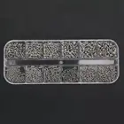 1200pcs Small Micro Tiny Screws Phillips Pan Head Cross Self Tapping M1-M1.7