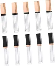 ADOCARN Empty Lip Containers 10pcs 5ml Lip Gloss Tubes Pp Material Gloss Bottles for Subpackage