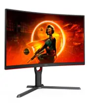 AOC 32' Curved 2K QHD 0.5ms, 180hz, HDR10, VA, Adaptive Sync, 300 cd/m2, 1500R, HDMI 2.0 and DP 1.4. VESA 100 x 100. Gaming Monitor