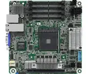 ASRock Mainboard X570D4I-2T AMD Ryzen 3rd Generation Series Processors