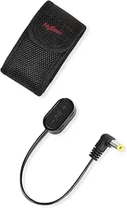 Mr.Power 9V Battery Clip Converter Cable for Guitar Pedals, 5.5mm 2.1mm Plug, Right Angle, 1 Cable + 1 Battery Bag