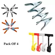 Pack OF 4. Spring Clamp 6'' Large Metal Or Plastic Market Tarpaulin Cover Clip