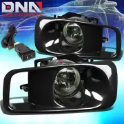 For 1999-2000 Honda Civic Pair Smoked Lens Fog Light Lamps w/Bezel Cover+ Switch (for: Honda)