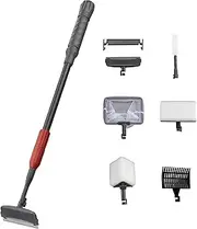 Boxtech Aquarium Cleaning Tools, Fish Tank Cleaner Set 6 in 1 with Algae Scraper, Glass Sponge, Gravel Brush, Pipe Brush, Mesh Cleaning Tool for Aquarium
