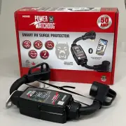 HUGHES AUTOFORMERS Portable Bluetooth Smart RV Surge Protector 50Amp PWD50-50AMP