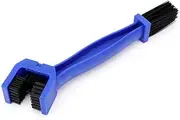 AIMALL Bicycle and Motorcycle Chain Cleaning Brush, 3-Sided Bristle Gear Grunge Cleaner for Bike and Motorcycle Chains, Durable Plastic Bristles for Drivetrain Maintenance and Wheel Sprocket Cleaning