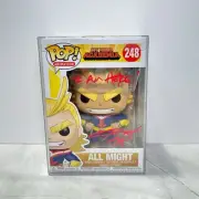 Funko Pop Chris Sabat All Might My Hero Academia #248 Signed "I am Here"