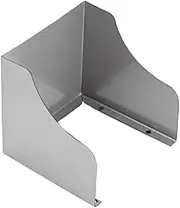 Waterproof Cover Ring Doorbell Rain Cover, 125mm Protection Rain Waterproof Metal Cover for Socket Door Lock Access Control System Reader for Home