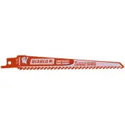 Diablo RECIPROCATING SAW BLADE 150mm 6-TPI, Tungsten Carbide Tip, Fibre Cement