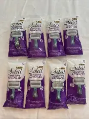 BIC Soleil Sensitive Advanced 5-Blade Disposable Razor 8 Packs-1 Count