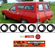 FORD FALCON XA XB XC PANEL VAN SIDE & BARN DOOR WINDOW SEALS (for: Ford)