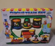 Vintage Battery Operated Circus Train Set - New in Original Box Model 829