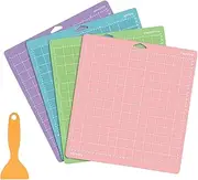 Cutting mat | 4 x cutting mats, 30.5 x 30.5 cm/12.01 x 12.01 inches adhesive protection, hand supplies and quilting tools for patchworks, crafts