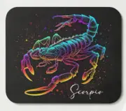 SCORPIO ZODIAC MOUSEPAD MOUSE PAD 9" X 7"