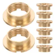 8 Pcs Quartz Clock Nut Make Your Own Kit for Kids Numbers Hands Bulk