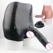 Male Reusable Condom-Bigger-Girth-Enhancer-Penis-Extender-Enlarger-Sleeve