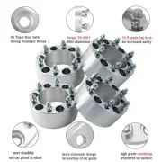 4PCS 6 Lugs Wheel Spacers 75mm Fits TOYOTA 4WD 3" 6x139.7 / 12x1.5 CB=108mm