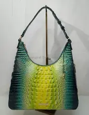NWT Brahmin Tabitha Shoulder Bag in Zesty Green Ombre Melbourne