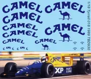 1/18 Decals for Sponsor Decals For Tyrrell 018 1989 Decal TBD930