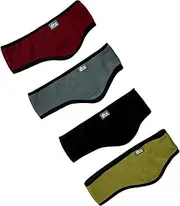 [180s] Winter Fleece Ear Warmers Unisex Headband for Men Women | Excellent for Ski Running Cycling, Army Green