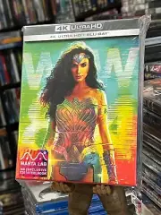 WONDER WOMAN 1984 (4K UHD + 3D + 2D BLU-RAY) STEELBOOK MANTA LAB FULL SLIP NEW!