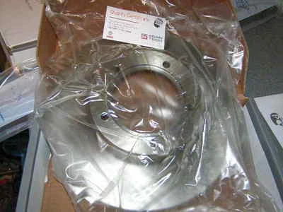 SAAB 95 SAAB 96 FRONT BRAKE DISCS ONE PAIR 1967 ONWARDS V4 2 STROKE