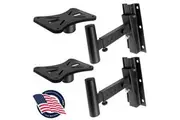 Dual Wall Mount Speaker Brackets Pair