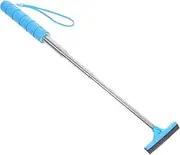 DINHEAROM Compact Rearview Mirror Wiper Extendable Car Windscreen Cleaner Mini Glass Brush Auto Interior