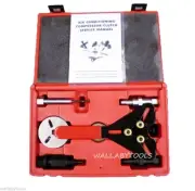 AUTO AIR CONDITIONING AC CLUTCH PLATE REMOVER TOOL KIT PRO A/C