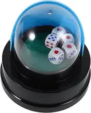 Yardwe Automatic Dice Shaker Cup for Bar and Party Games Electric Tabletop Game Accessory Shaking Cup for Family Gatherings