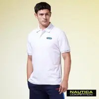 在飛比找momo購物網優惠-【NAUTICA】男裝 COMPETITION簡約素面短袖P