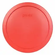 Pyrex Replacement Lid Red Round 7200, 7201, 7202, 7402 Bowls 1,2,4,6/7 Cup