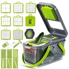 22 In1 Fruit Vegetable Slicer Cutter Food Onion Veggie Dicer Chopper Kitchen New