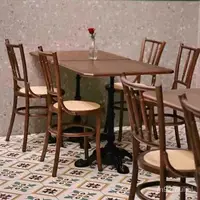 在飛比找蝦皮商城精選優惠-【免運】美式複古桌子烘焙甜品店咖啡廳酒吧桌椅組閤中古民宿圓方