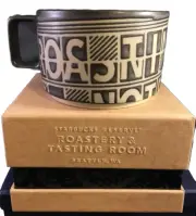 STARBUCKS RESERVE Roastery & Tasting Room Flip Flap Board Mug 10 Oz NIB RARE