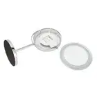 LED Light Makeup Mirror Round Double Sided Magnifying Mirror Standing Mirror EOM