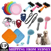 Grooming Brush For Dog Cat Deshedding Tool Rake Comb Washing Bags Pet Food Can