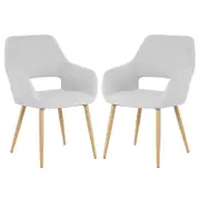 Keith Fabric Dining Chair (Set of 2)