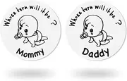 Decision Coins Gifts for New Parents Mom Dad Gifts for Men Women Mommy Turn Daddy Turn Flip Coin Congrats on Pregnancy Gifts for Couples First Time Moms Dads Mama to Be Christmas Birthday Gift