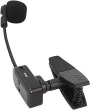 2.4G Wireless Saxophone Microphone System, 360° Adjustable Clip On Sax Mic System for Stage Performance Pickup, 131ft Range HiFi Sound