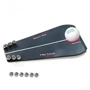 Golf Putting Tutor Black, Circuit Trainer Groove Mirror, Training Aid Large