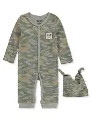 Paul Frank Baby Boys' 2-Piece Camo Coveralls Set