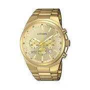 Citizen Men's Chronograph Gold Tone Stainless-Steel Watch Model AN8172-53P Stainless Steel